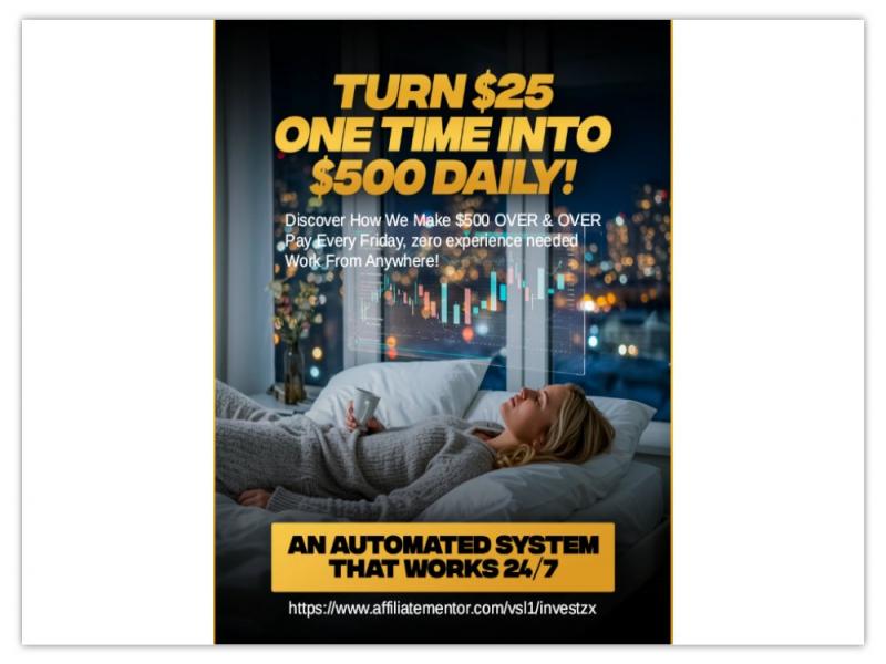 Turn $25.00 IN $500 Image